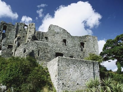 Ruinas del King John&rsquo;s Castle en Carlingford, en el condado irland&eacute;s de Louth. 
 
 