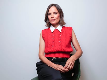 Elena Anaya, protagonista de 'Jaula', retratada ayer miércoles en Madrid.