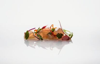 Ceviche de pescados de roca.