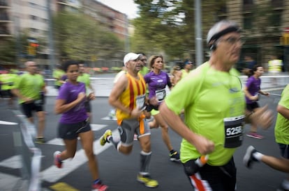 Com cada any, la cursa ha travessat el centre de la ciutat.