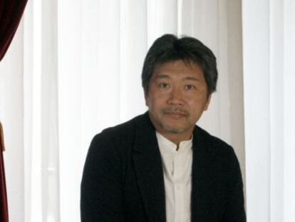 El realizador japonés Hirokazu Kore-Eda eset martes en Bilbao. 