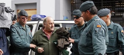 La Guardia Civil detiene en marzo de 2009 al exalcalde de Alcauc&iacute;n Jos&eacute; Manuel Mart&iacute;n Alba.