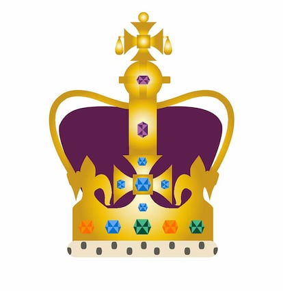 El nuevo emoji para la coronación de Carlos II creado por el palacio de Buckingham.