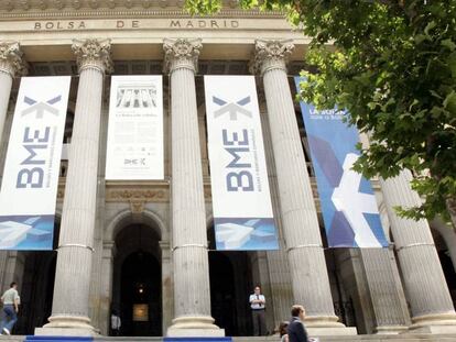 El Palacio de la Bolsa de Madrid, en una imagen del pasado mayo.