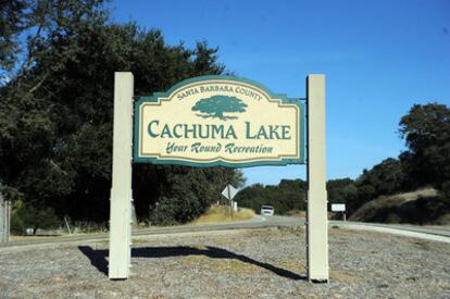 El cámping de Cachuma Lake, donde han acudido Ashton Kutcher y Demi Moore para hacer meditación.