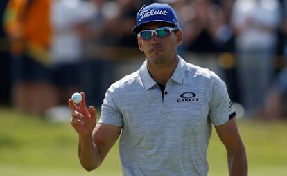 Rafa Cabrera, en el Open.