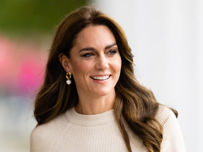 Kate Middleton visitaba, el 11 de octubre, la localidad de Nottingham, en Inglaterra.