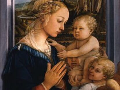 Possible retrat de Lucrezia Buti, obra de Filippo Lippi, conservada als Uffizi.