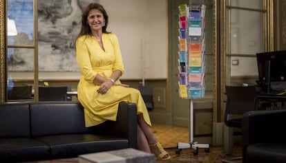La presidenta del Parlament, Laura Borràs, en su etapa como consejera de Cultura.
