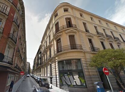 El inmueble situado en la calle Barquillo, 13. 