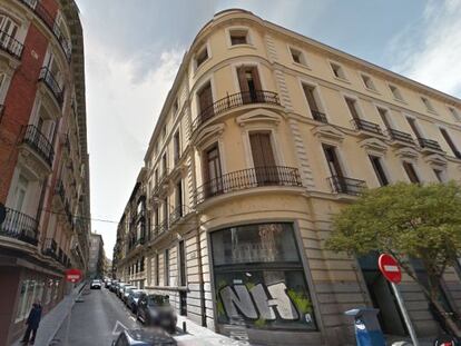 El inmueble situado en la calle Barquillo, 13.