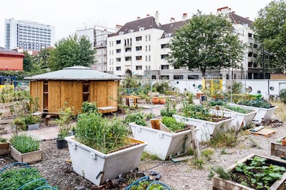 Story Garden, un jardín urbano creado en 2009 en King's Cross, Londres.