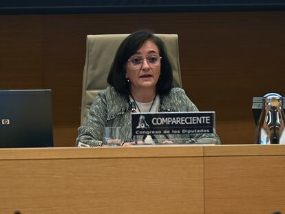 La presidenta de la Airef, Cristina Herrero.