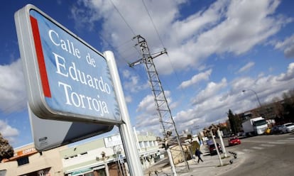Calle Eduardo Torroja.