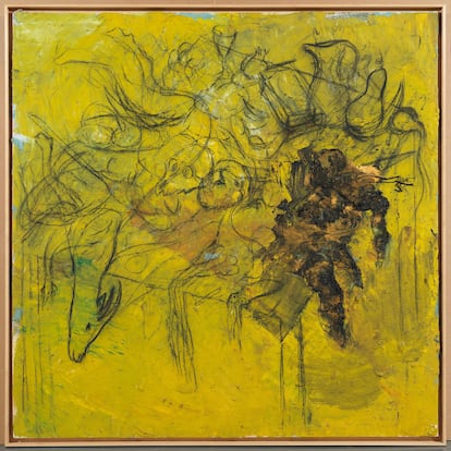 'Mesa dibujada', de Miquel Barceló (1991).