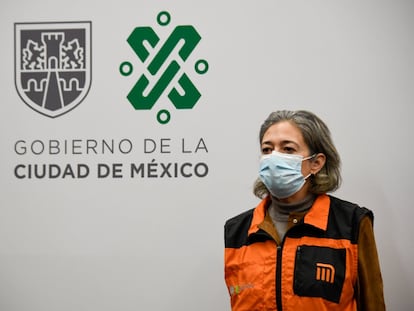 Florencia Serranía, ex directora del metro de Ciudad de México, en mayo de 2021.