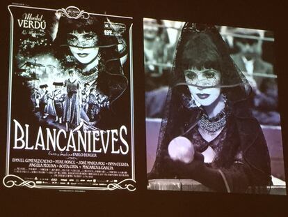 Cartel de la película 'Blancanieves'.