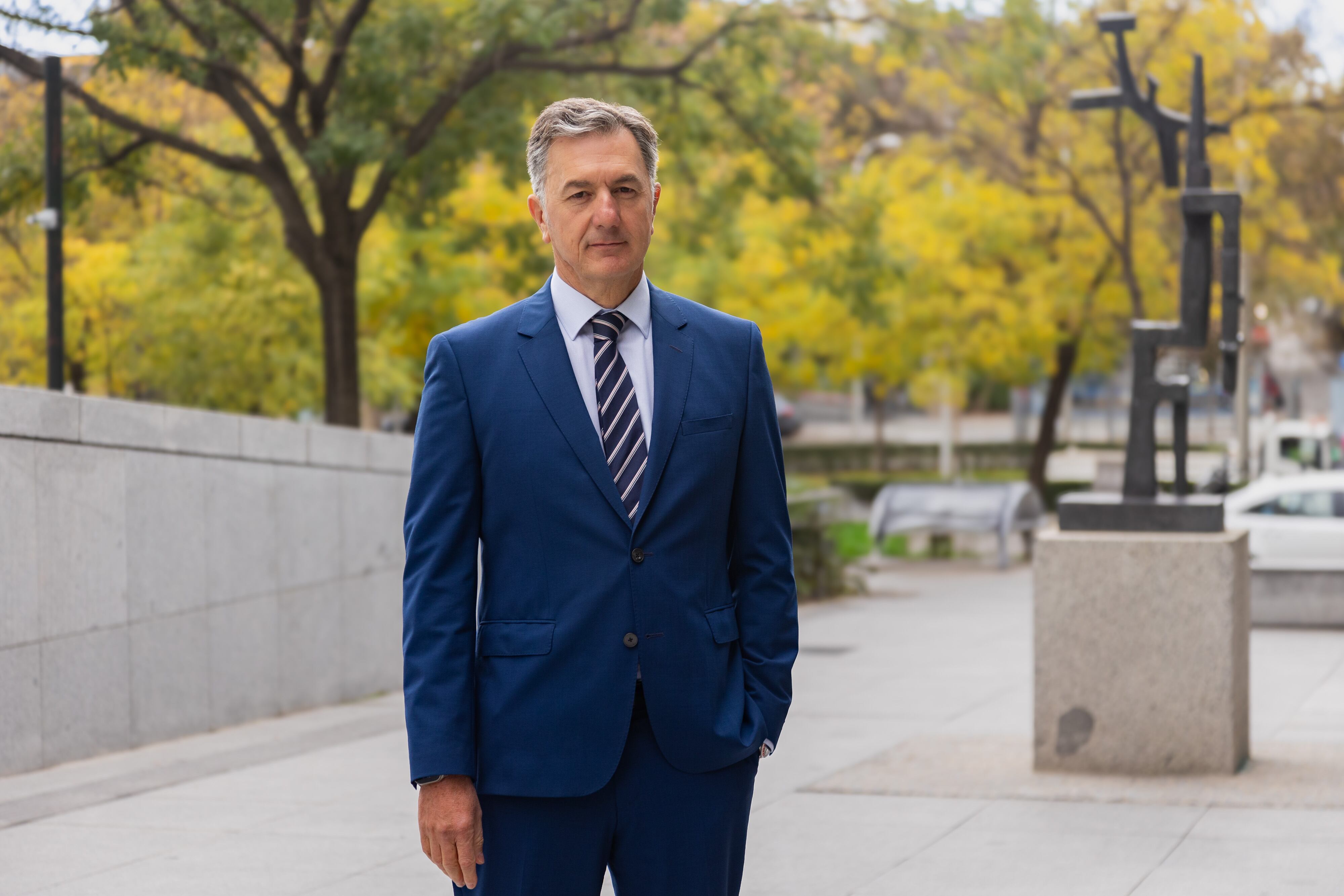 Francisco González Torres, director general de Eifagge Construcción en Madrid.