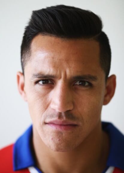 Alexis Sánchez, el líder del ataque chileno.