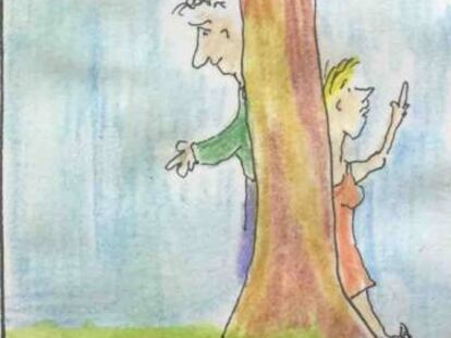 Mira, que se esconde