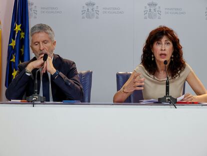 Ministra de igualdad Ana Redondo