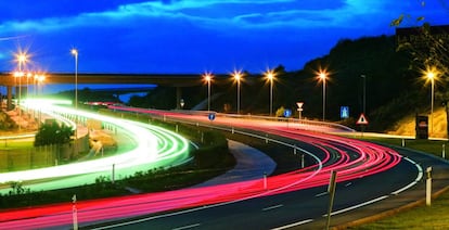 Imagen de la Autopista del Sol.