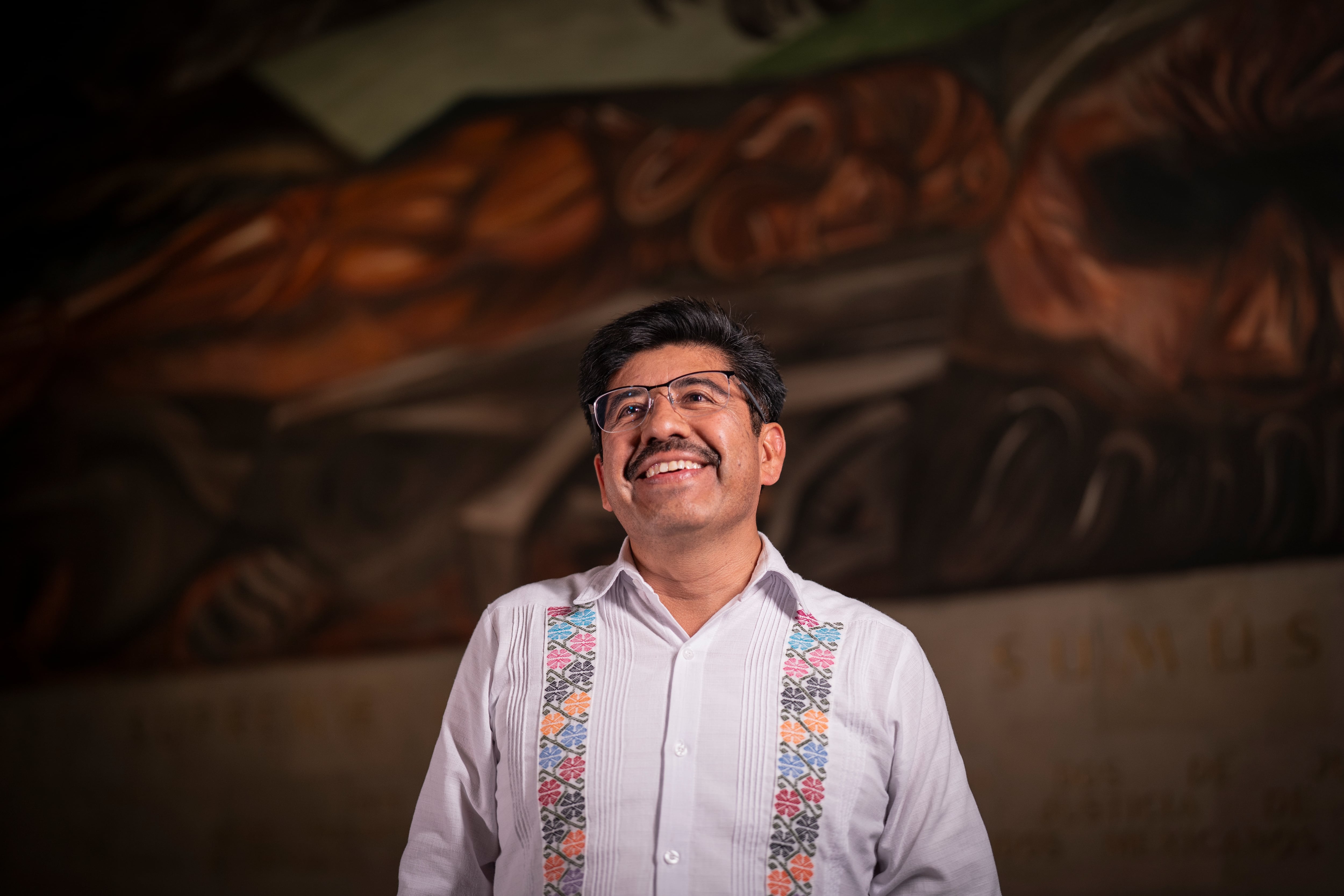 Hugo Aguilar Ortíz, Ministro de la Suprema Corte de Justicia de la Nación de México, durante una entrevista para EL PAÍS, en las instalaciones de la SCJN, en Ciudad de México, el 23 de septiembre de 2026.