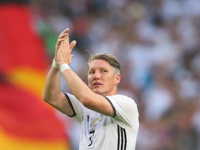 Schweinsteiger, tras el amistoso ante Hungr&iacute;a.