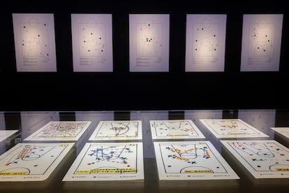 'Diagrames de jugades' al Santa Mònica.