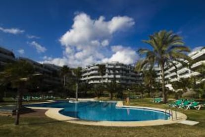 Vista de la urbanización Playa Esmeralda en la localidad malagueña de Marbella. EFE/Archivo