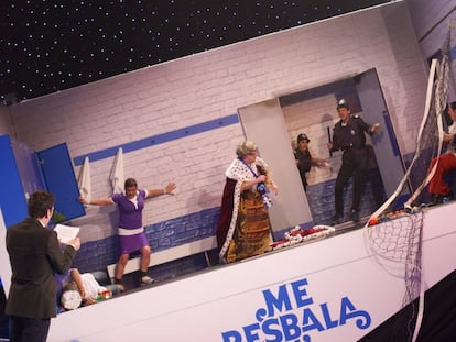 Vuelven las caídas, improvisaciones y locuras de ‘Me resbala’