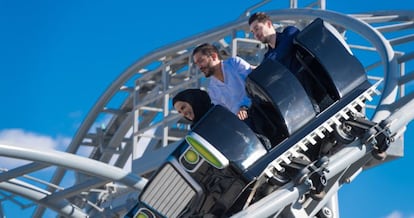 Una de las atracciones de Motiongate, el nuevo recinto de Parques Reunidos en Dubai.