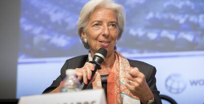 Christine Lagarde, directora gerente del FMI