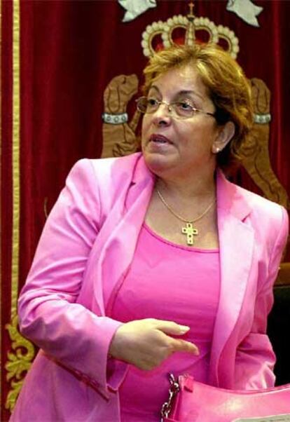 María Antonia Torres, encarcelada por el <i>caso Faycán.</i>