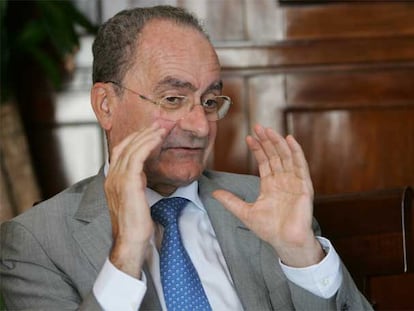 Francisco de la Torre, durante la entrevista.