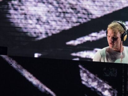 O DJ sueco Avicii, em uma imagem de arquivo em Lisboa.