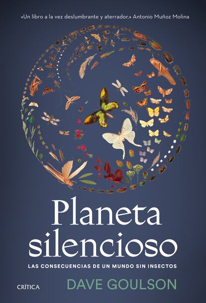 Portada de 'Planeta silencioso', de Dave Goulson.