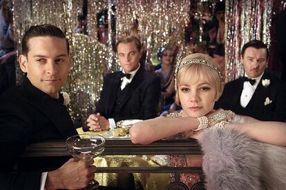 Como Daisy Buchanan en la versión de Baz Luhrmann de ‘El gran Gatsby’ (2013).