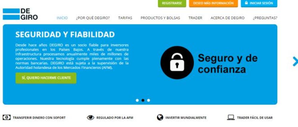 El bróker holandés DeGiro se interesa por Interdin | Mercados ...