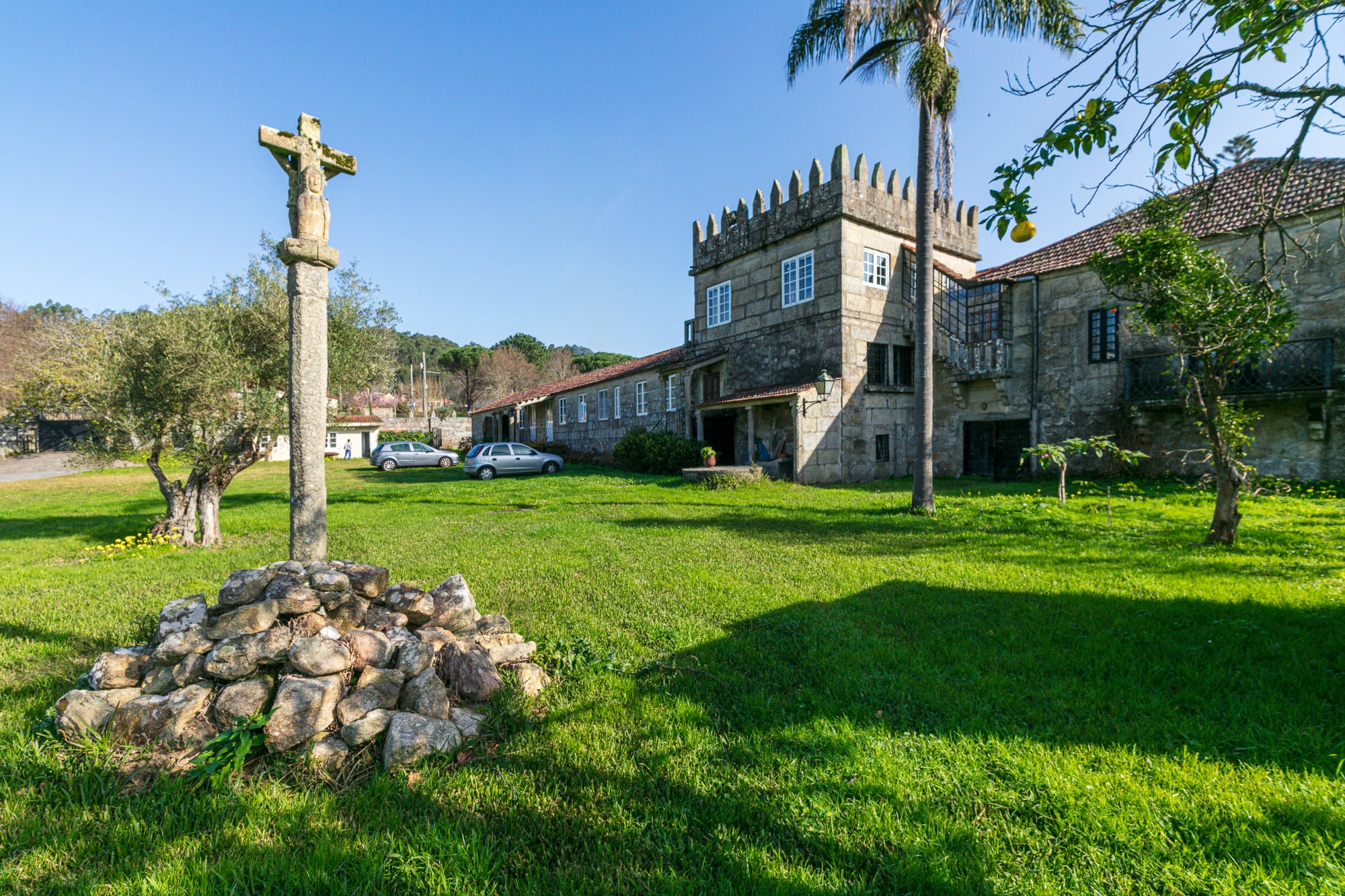 Pazo en Nigrán (Pontevedra).