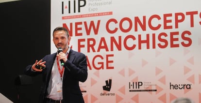 Carlos Gómez Vendrell, cofundador y CEO de Cheerfy, en una intervención en Horeca Professional Expo.