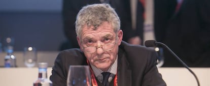 Ángel María Villar, candidato a la presidencia de la UEFA