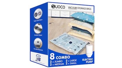 lote de bolsas al vacio para ropa de diferentes tamaños