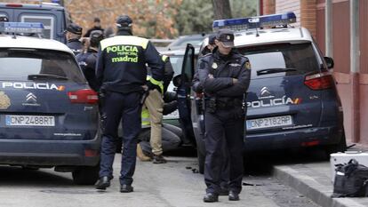 Operativo policial en Mallorca. 