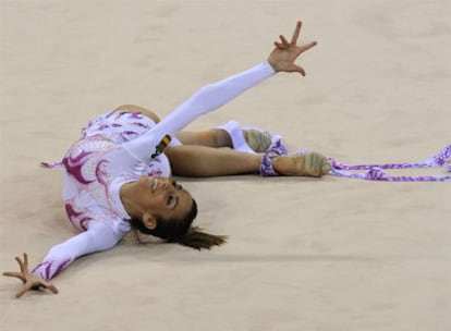 La española finaliza su carrera con un octavo puesto