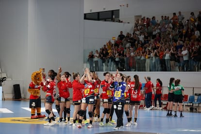 Israel España balonmano femenino