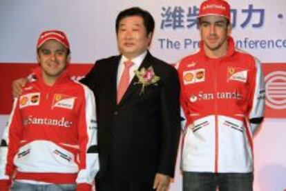 WEICHAI, la primera firma china en la F-1, se alía con Ferrari.