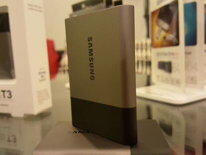 Samsung Portable SSD T3: disco duro externo rápido, ligero y seguro