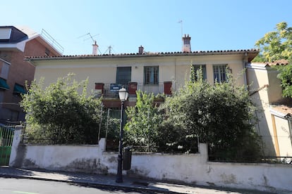 El número 3 de la antigua calle Velintonia de Madrid, antigua vivienda de Vicente Aleixandre.