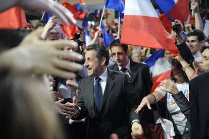 El presidente francés, Nicolas Sarkozy.